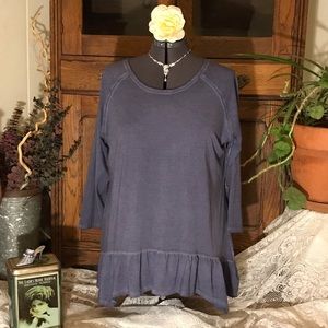 NWOT. Blue tunic